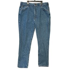 Carhartt B18 STW Men's 38x32 Jeans Traditional Fit Medium Wash Denim Workwear